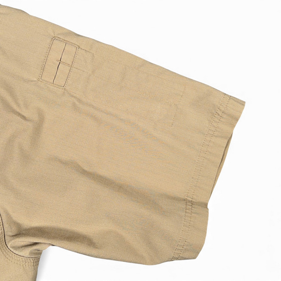 511 Tactical Shirt Adult LARGE Brown Series Ripstop Workwear Utility Pockets - Picture 8 of 10